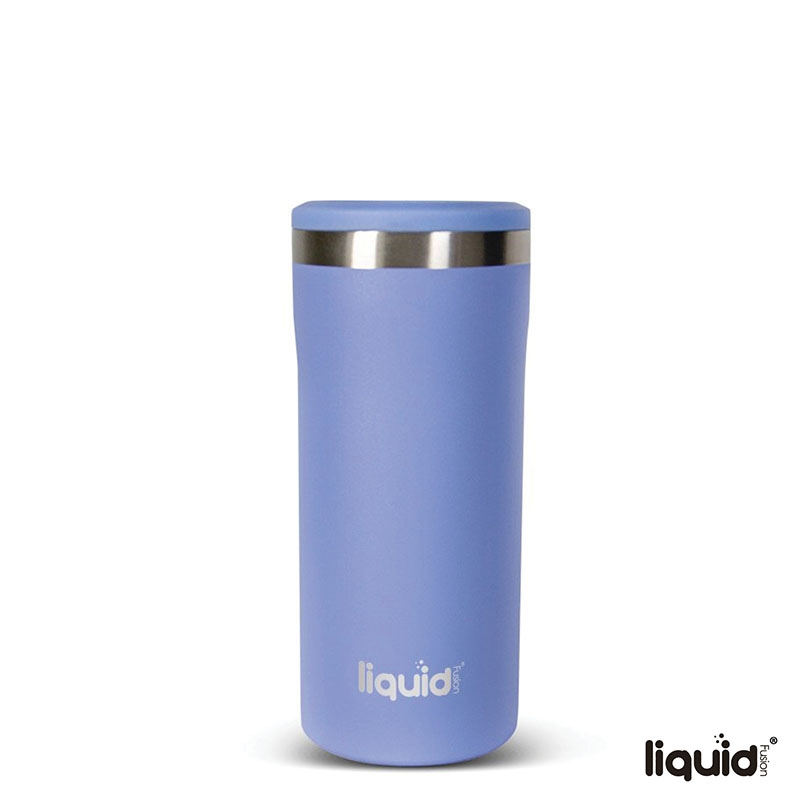 Liquid Fusion® 12 oz. Double Wall, Stainless Steel Skinny Can Cooler 37