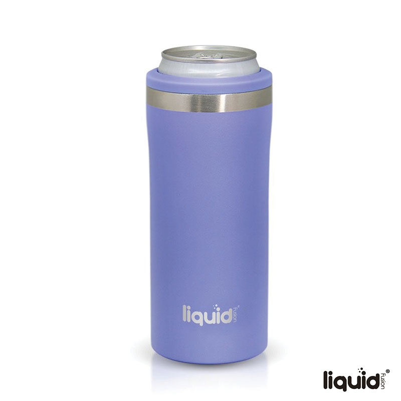 Liquid Fusion® 12 oz. Double Wall, Stainless Steel Skinny Can Cooler 38