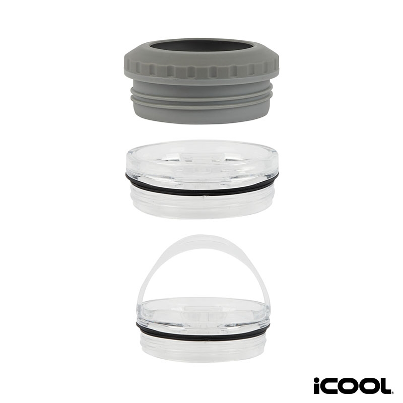 iCOOL® Oswego 14 oz. Double Wall Stainless Steel Can Cooler / Tumbler 30