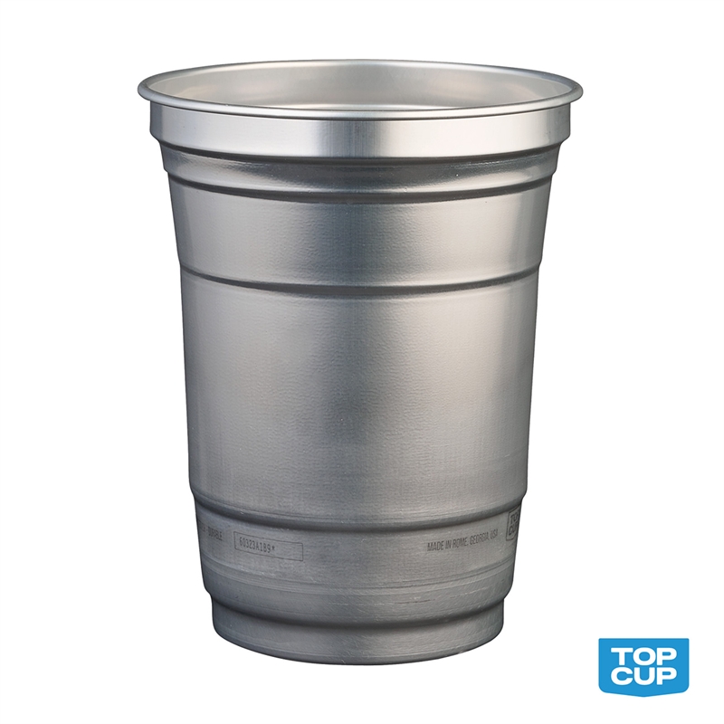 Top Cup™ 16 oz. Recycled Aluminum Stadium Cup 11