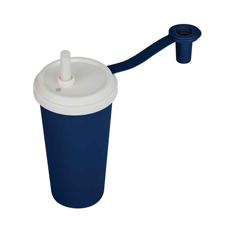 Frankie 16 oz. Double Wall Recycled Polypropylene Straw Tumbler 19