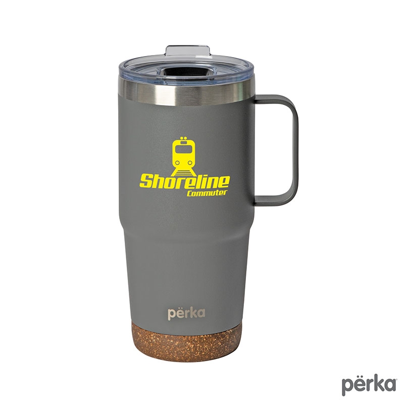 Perka® Bartlett 24 oz. Double Wall, Stainless Steel Stacking Mug 45