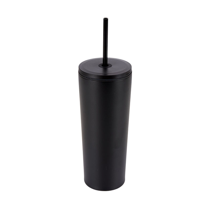 Bayard 24 oz. Double Wall Steel/PP Liner Straw Tumbler 24