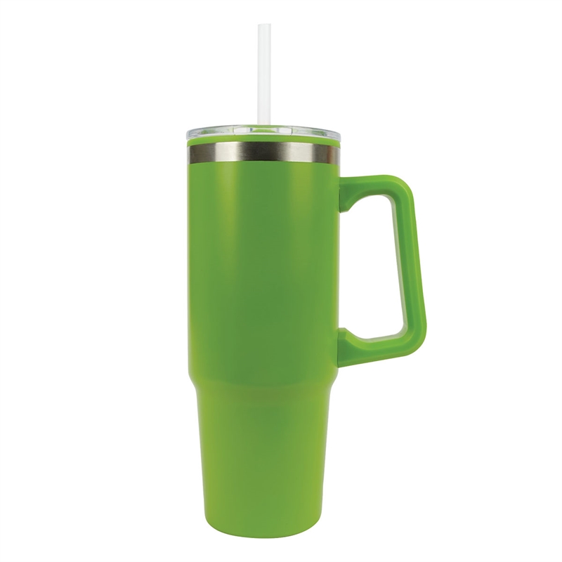 Rhea 30 oz. Steel/ 100% Recycled PP Liner Travel Mug 8