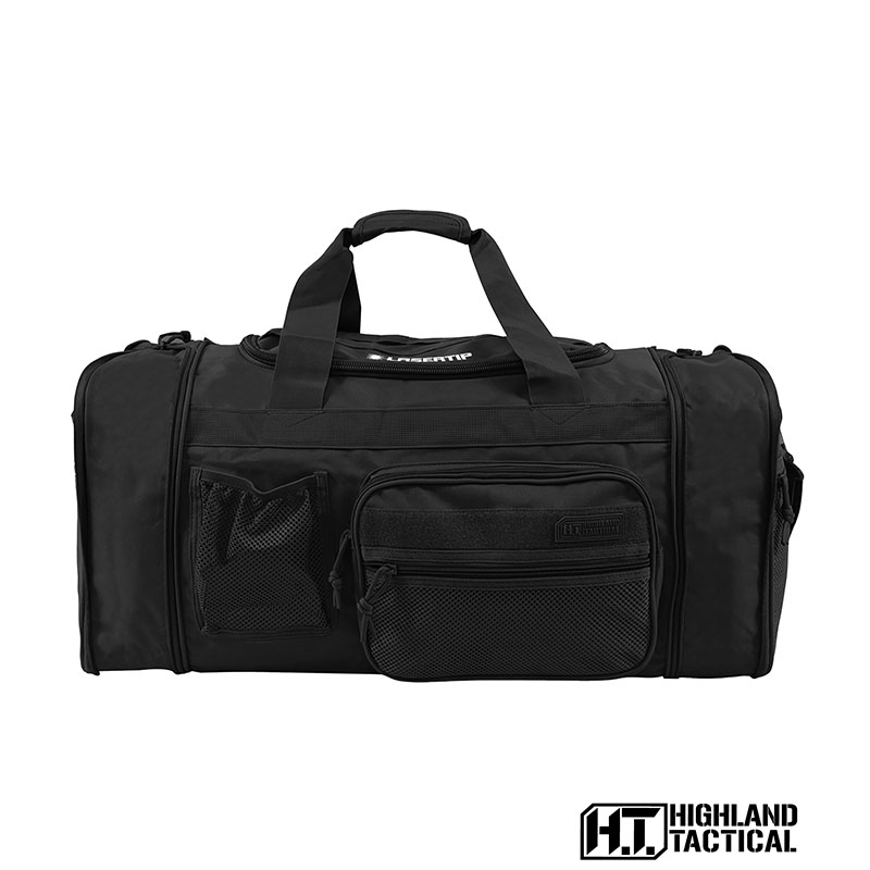 Highland Tactical® Elite Tactical Duffel Bag — Black