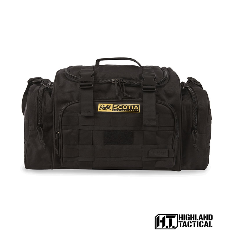 Highland Tactical® Winchester Duffel Bag — Black