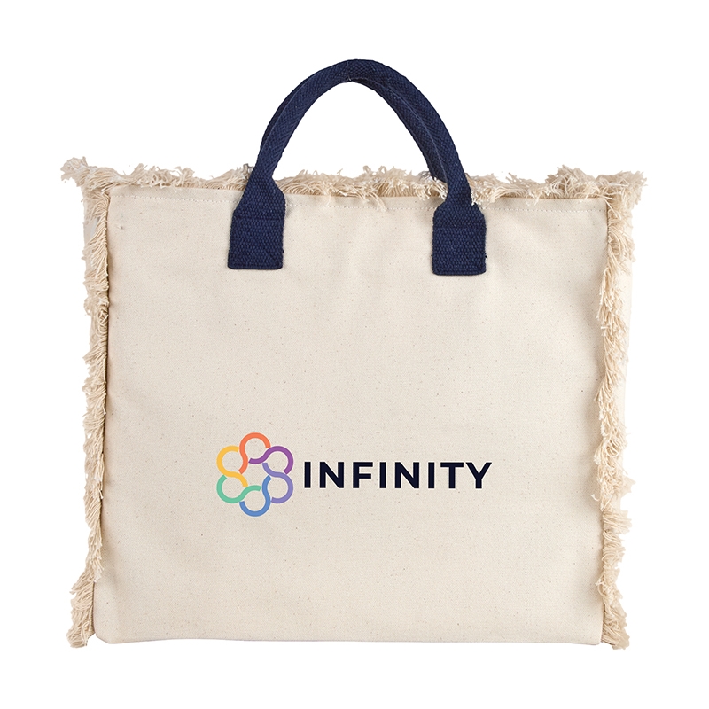 Charlene Resort Cotton Tote — Natural