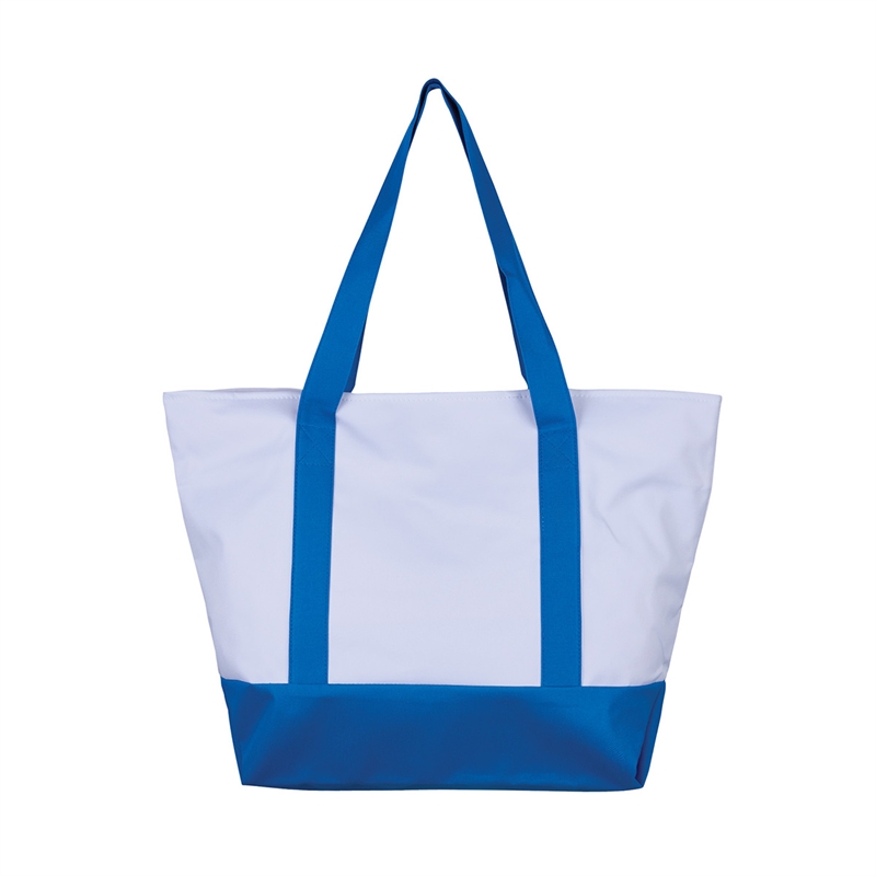 Bay View Recycled Giant Zipper Beach Tote 9