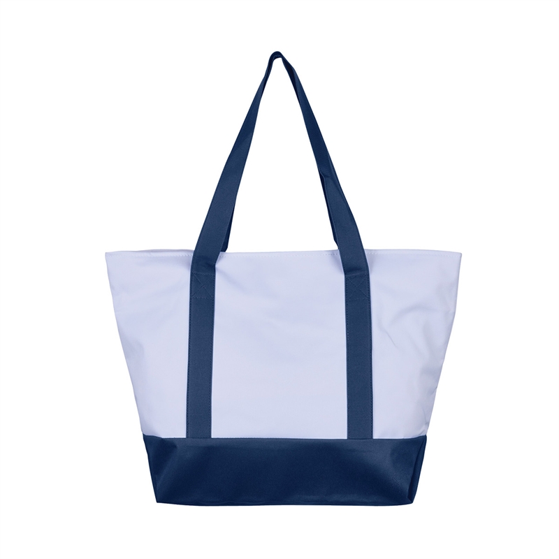 Bay View Recycled Giant Zipper Beach Tote 6