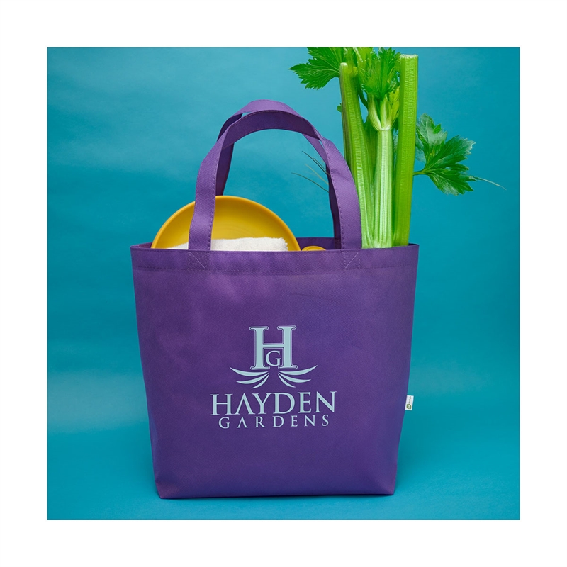 Naomi Non-Woven Recycled Gussetted Tote Bag 5