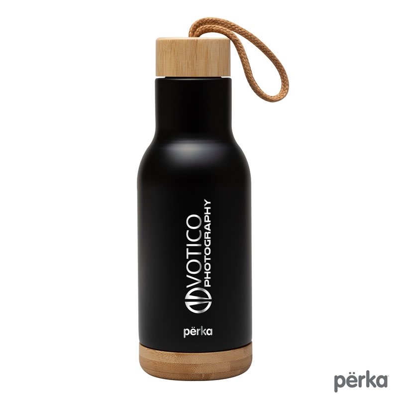 Perka® Altair 17 oz. Double Wall, Stainless Steel Water Bottle — Black