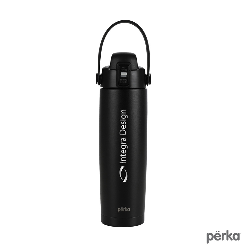 Perka® Lenker 20 oz. Double Wall, Recycled Stainless Steel Water Bottle 47