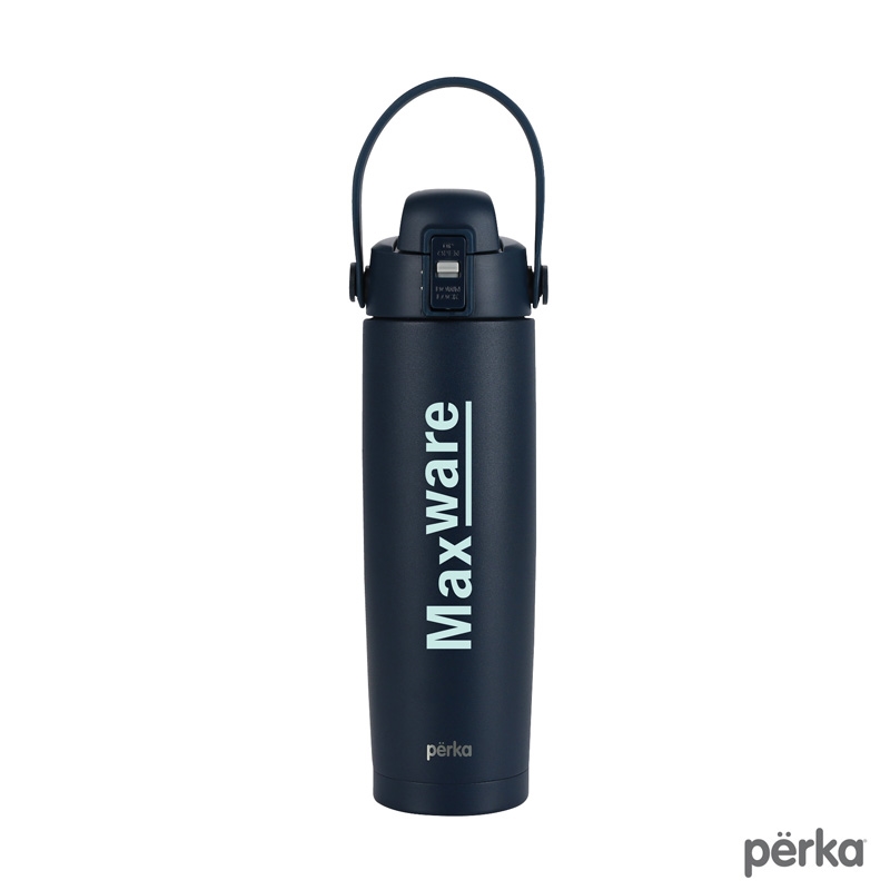 Perka® Lenker 20 oz. Double Wall, Recycled Stainless Steel Water Bottle 56