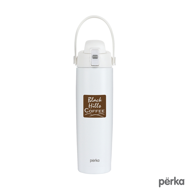 Perka® Lenker 20 oz. Double Wall, Recycled Stainless Steel Water Bottle 16
