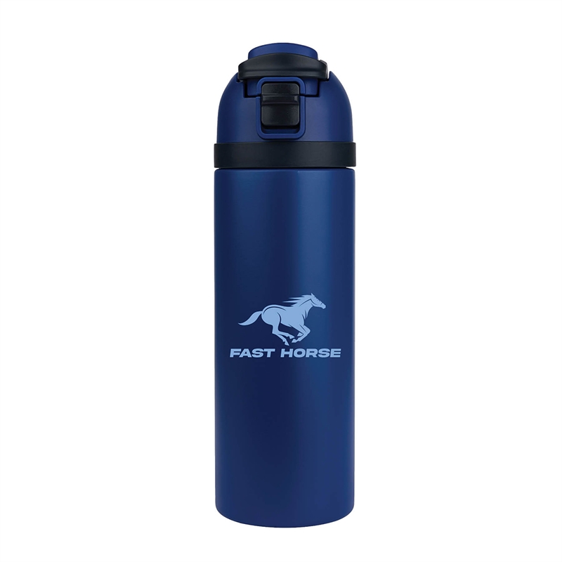Dover 24 oz. PP / Steel Outer Dual Drinking Water Bottle, custom water bottle with logo imprint 14