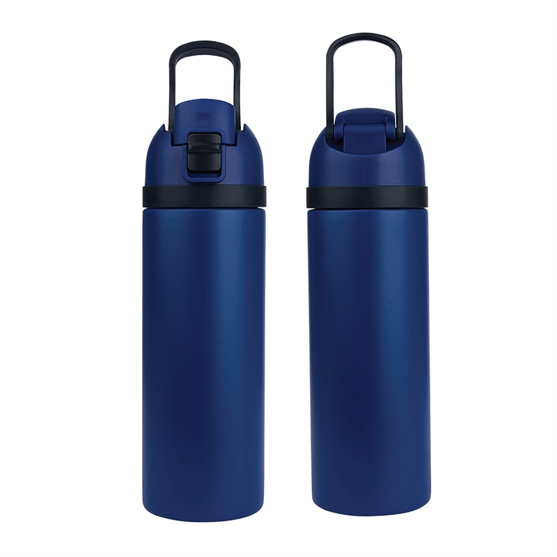 Dover 24 oz. PP / Steel Outer Dual Drinking Water Bottle, custom water bottle with logo imprint 45