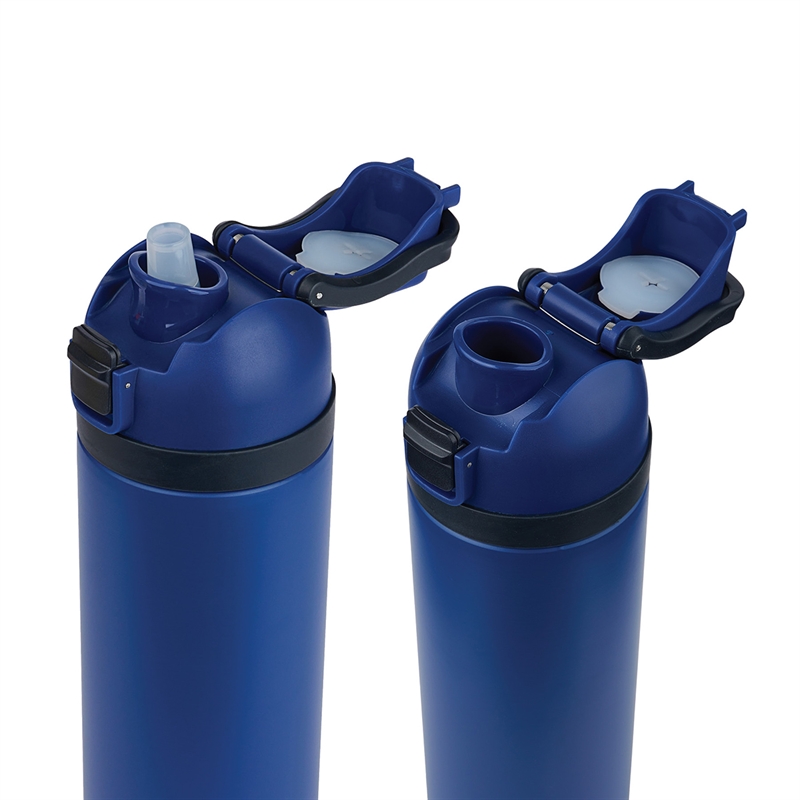 Dover 24 oz. PP / Steel Outer Dual Drinking Water Bottle, custom water bottle with logo imprint 15