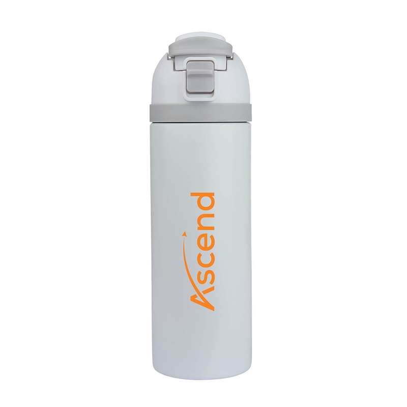 Dover 24 oz. PP / Steel Outer Dual Drinking Water Bottle, custom water bottle with logo imprint 35