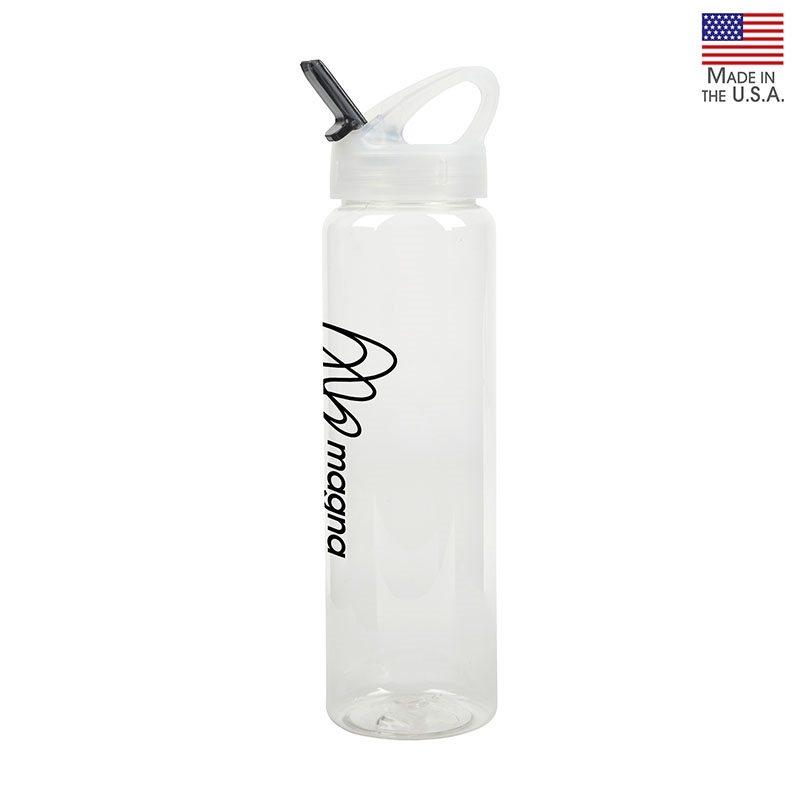Santa Cruz 32 oz. PET Bottle with Flip Spout — Black