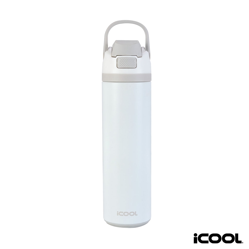 iCOOL® Manitou 24 oz. Double Wall, Recycled Stainless Steel Water Bottle 14