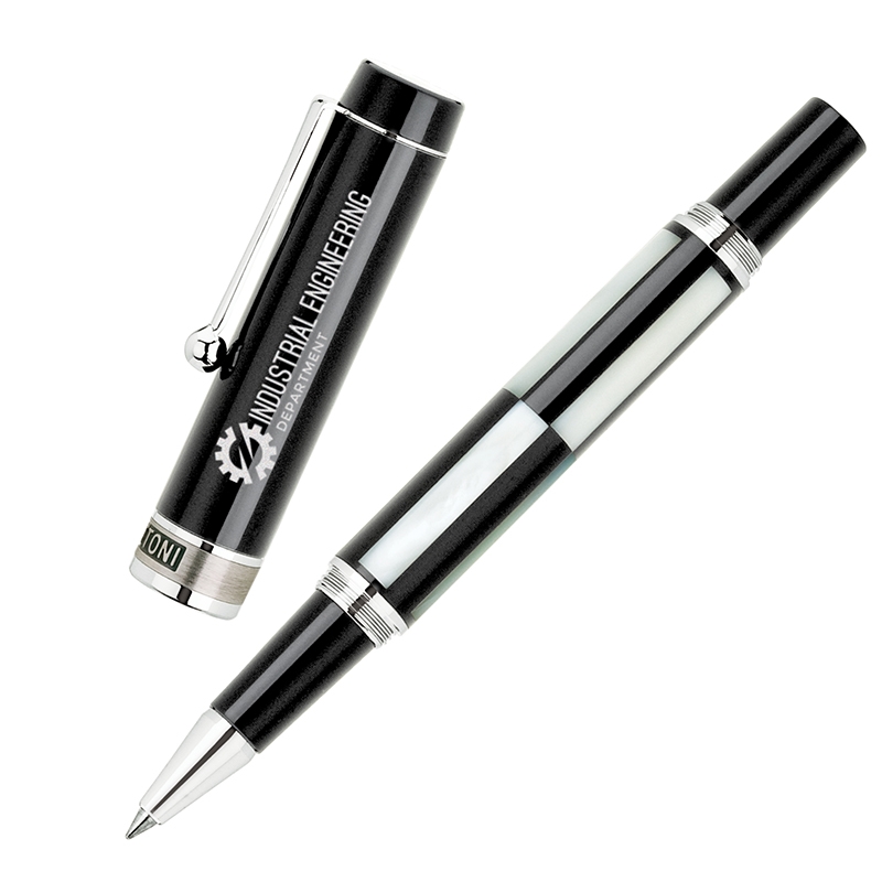 Provano Bettoni Rollerball Pen — Black