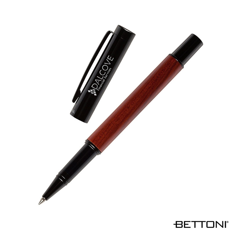 Bettoni®  Alicante Rollerball Pen w/ Wood Barrel 7