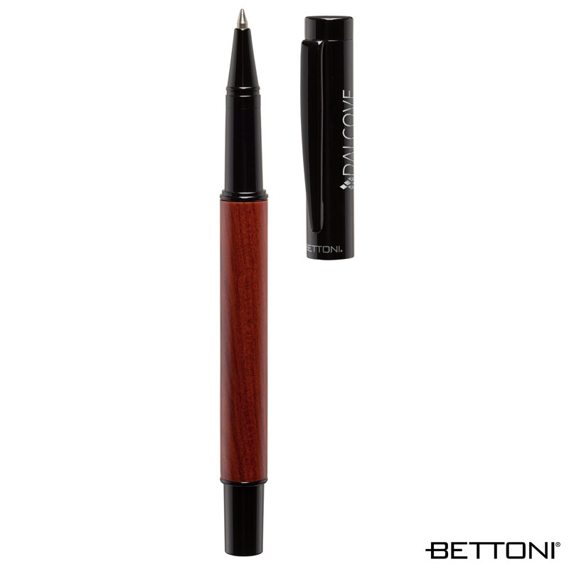 Bettoni®  Alicante Rollerball Pen w/ Wood Barrel 9