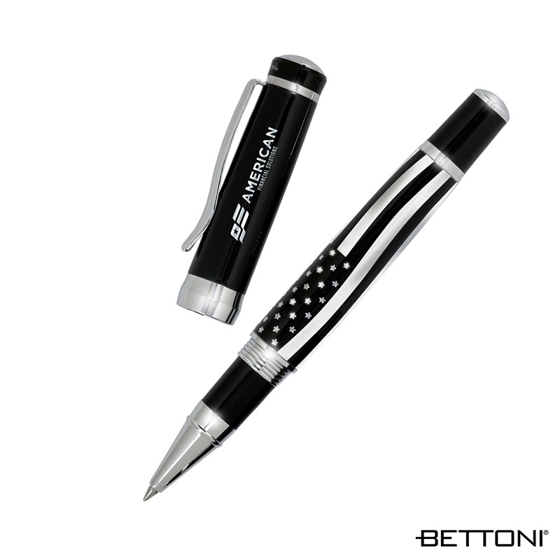 Bettoni® Americano Rollerball Pen — Black