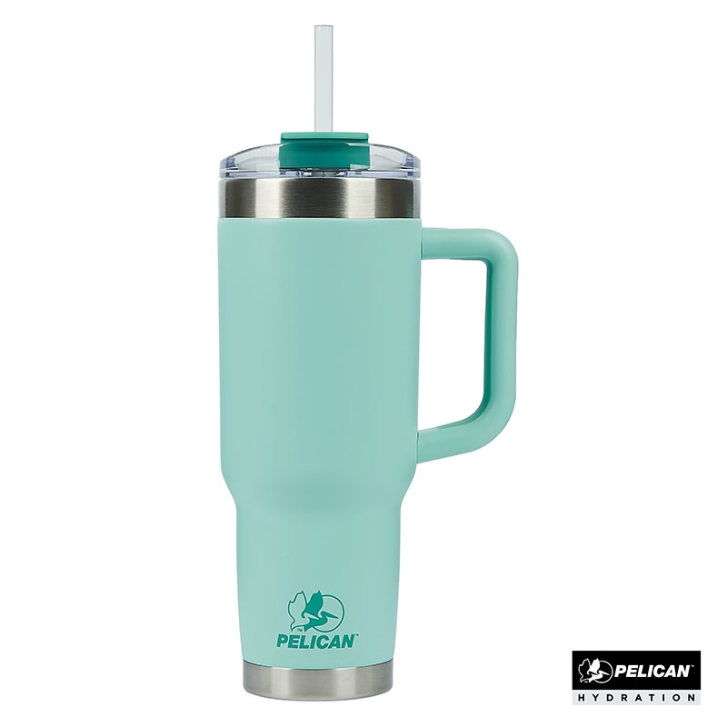 Pelican Porter™ 40 oz. Recycled Double Wall Stainless Steel Travel Tumbler — view 2
