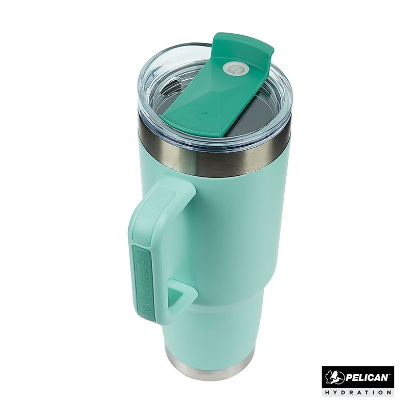 Pelican Porter™ 40 oz. Recycled Double Wall Stainless Steel Travel Tumbler — view 6