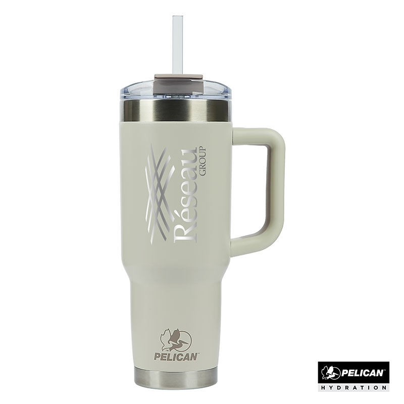 Pelican Porter™ 40 oz. Recycled Double Wall Stainless Steel Travel Tumbler — view 120