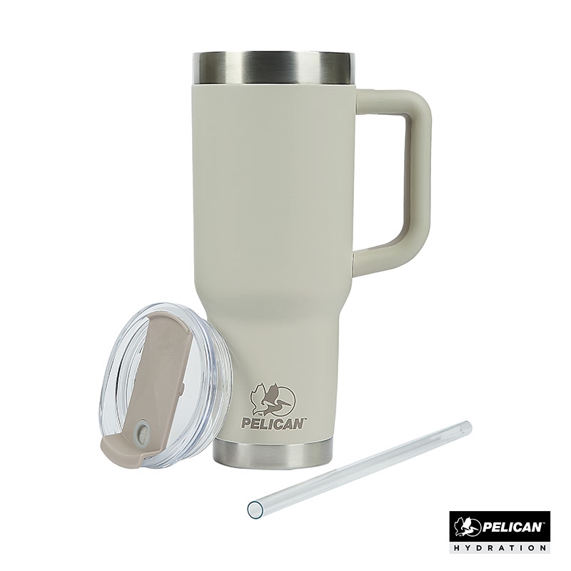 Pelican Porter™ 40 oz. Recycled Double Wall Stainless Steel Travel Tumbler — view 124