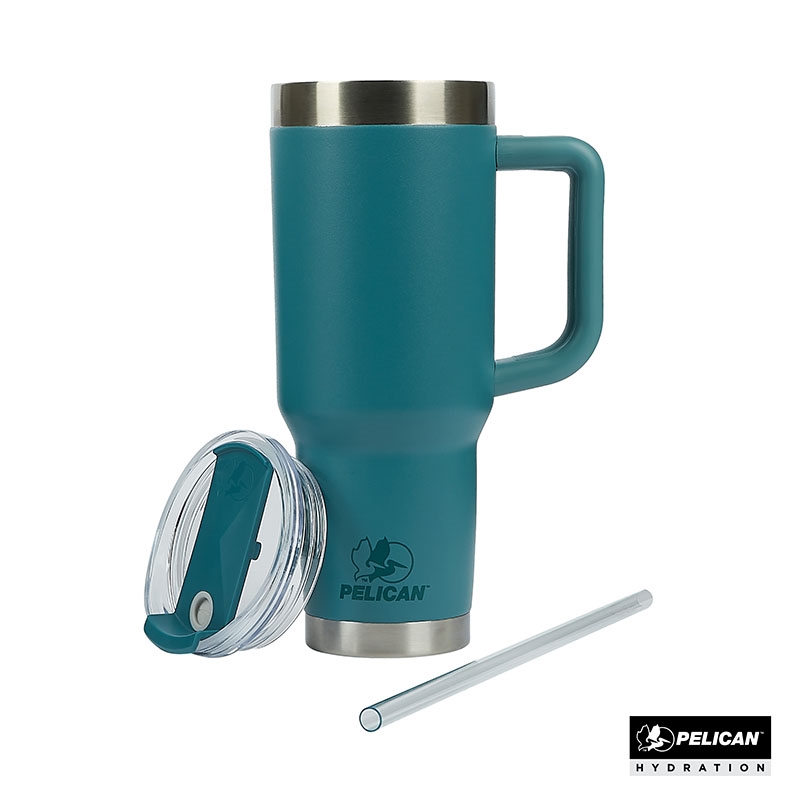Pelican Porter™ 40 oz. Recycled Double Wall Stainless Steel Travel Tumbler — view 162