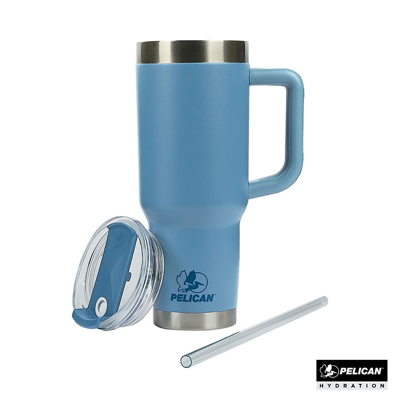 Pelican Porter™ 40 oz. Recycled Double Wall Stainless Steel Travel Tumbler — view 143