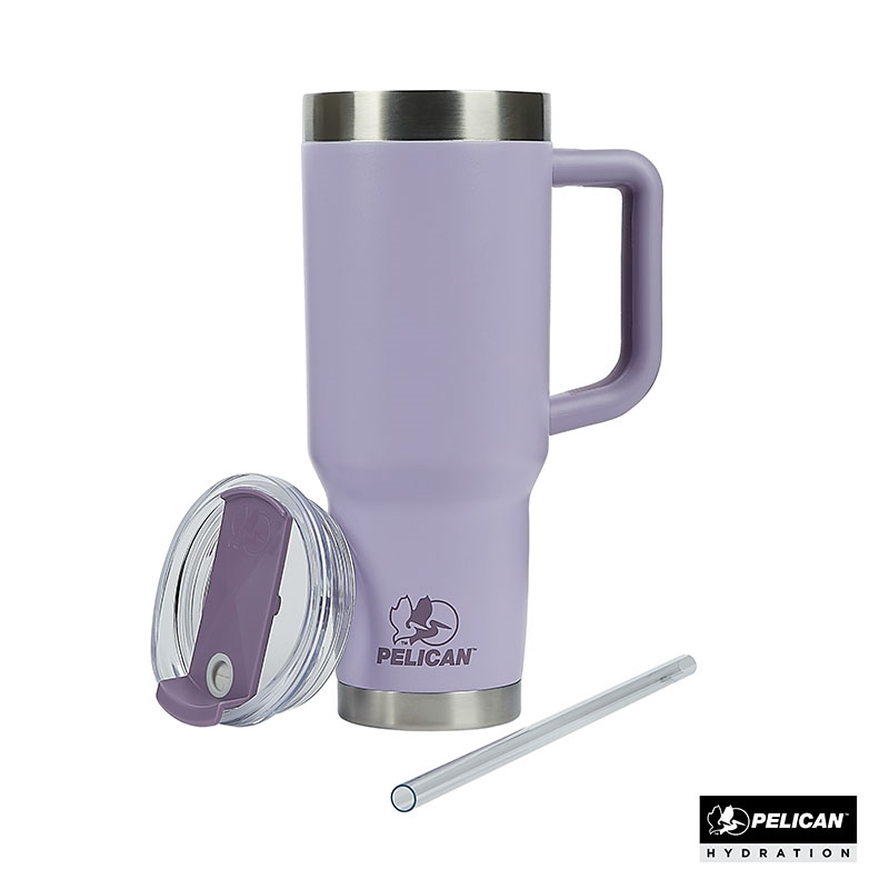 Pelican Porter™ 40 oz. Recycled Double Wall Stainless Steel Travel Tumbler — view 181