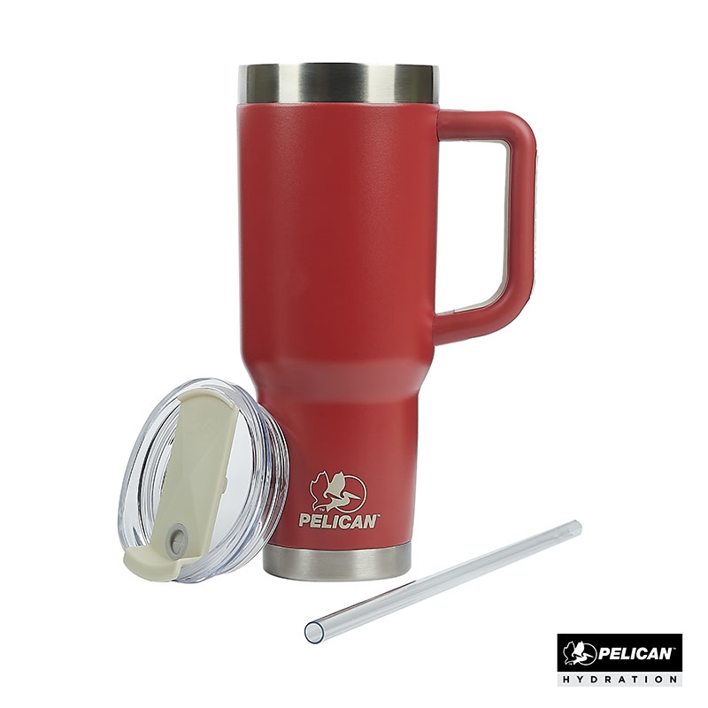 Pelican Porter™ 40 oz. Recycled Double Wall Stainless Steel Travel Tumbler — view 201