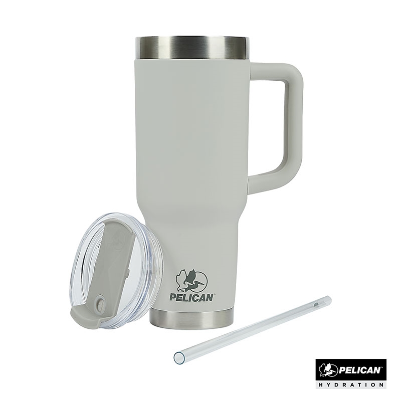 Pelican Porter™ 40 oz. Recycled Double Wall Stainless Steel Travel Tumbler — view 221