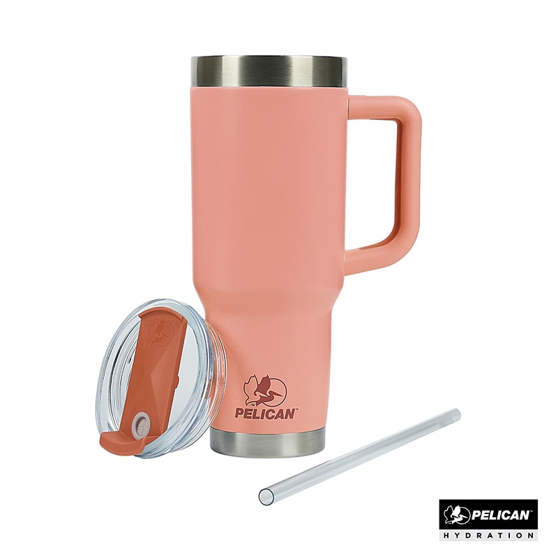Pelican Porter™ 40 oz. Recycled Double Wall Stainless Steel Travel Tumbler — view 240