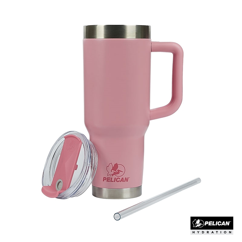 Pelican Porter™ 40 oz. Recycled Double Wall Stainless Steel Travel Tumbler — view 316