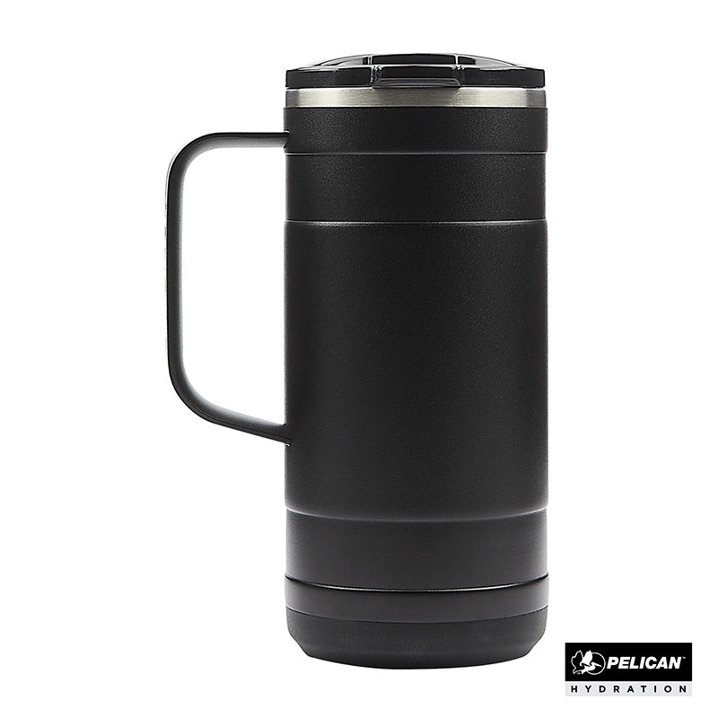 Pelican Ridge™ 18 oz. Recycled Double Wall Stainless Steel Mug — view 4