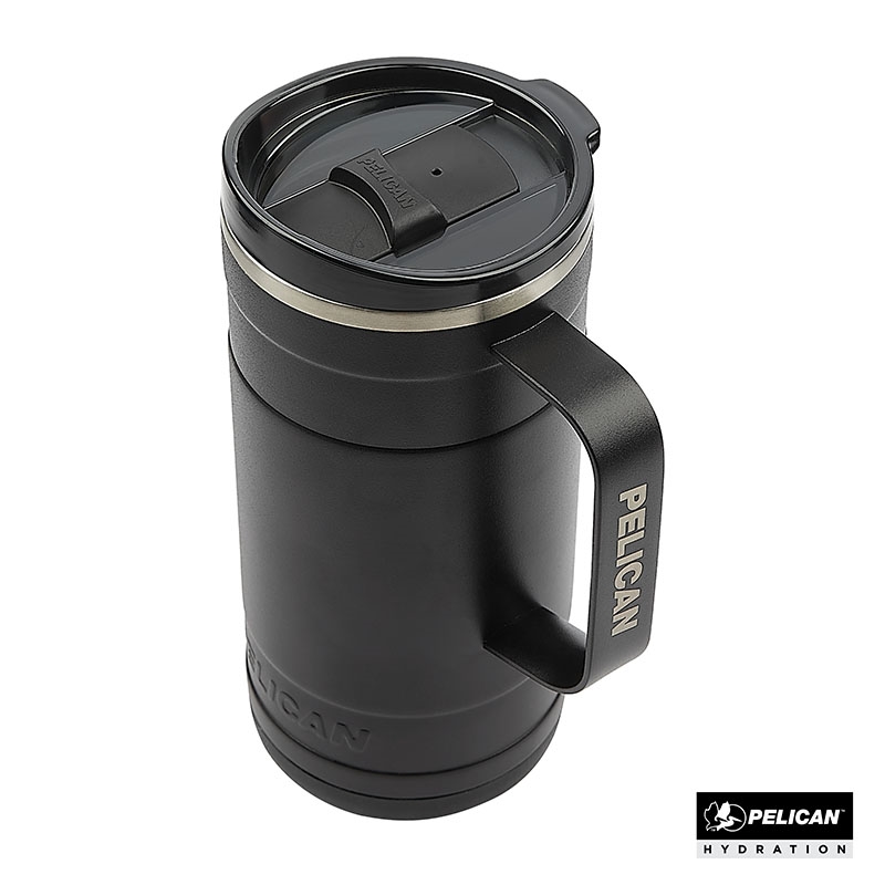 Pelican Ridge™ 18 oz. Recycled Double Wall Stainless Steel Mug — view 5