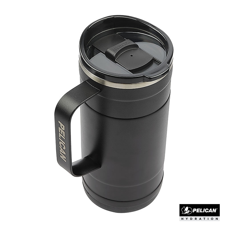 Pelican Ridge™ 18 oz. Recycled Double Wall Stainless Steel Mug — view 6