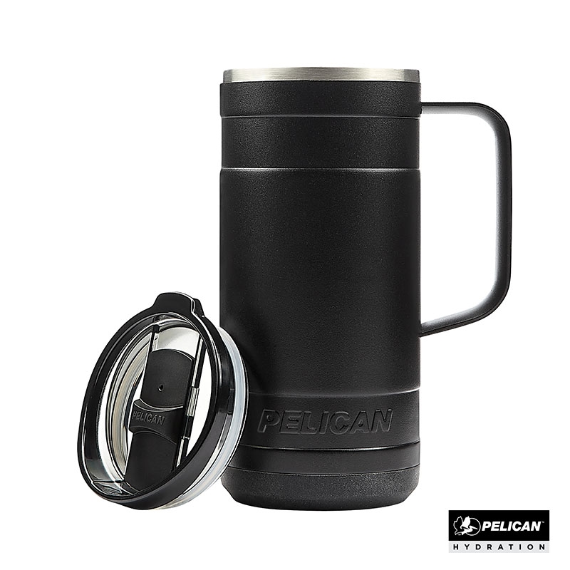 Pelican Ridge™ 18 oz. Recycled Double Wall Stainless Steel Mug — view 7