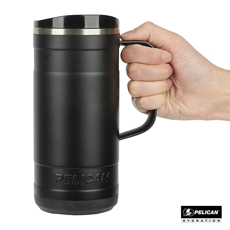 Pelican Ridge™ 18 oz. Recycled Double Wall Stainless Steel Mug — view 12