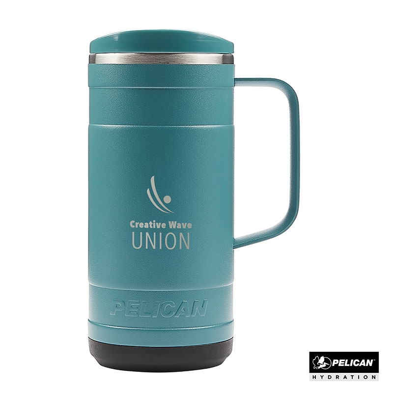 Pelican Ridge™ 18 oz. Recycled Double Wall Stainless Steel Mug — view 107
