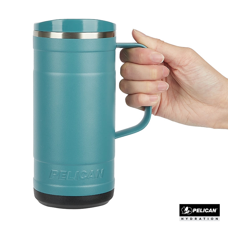 Pelican Ridge™ 18 oz. Recycled Double Wall Stainless Steel Mug — view 118