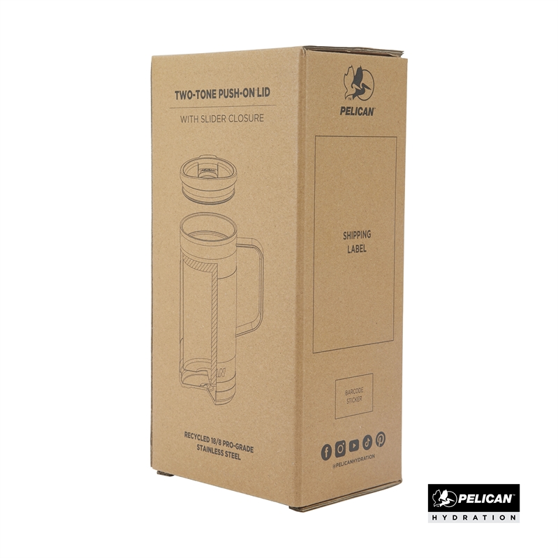 Pelican Ridge™ 18 oz. Recycled Double Wall Stainless Steel Mug — view 146