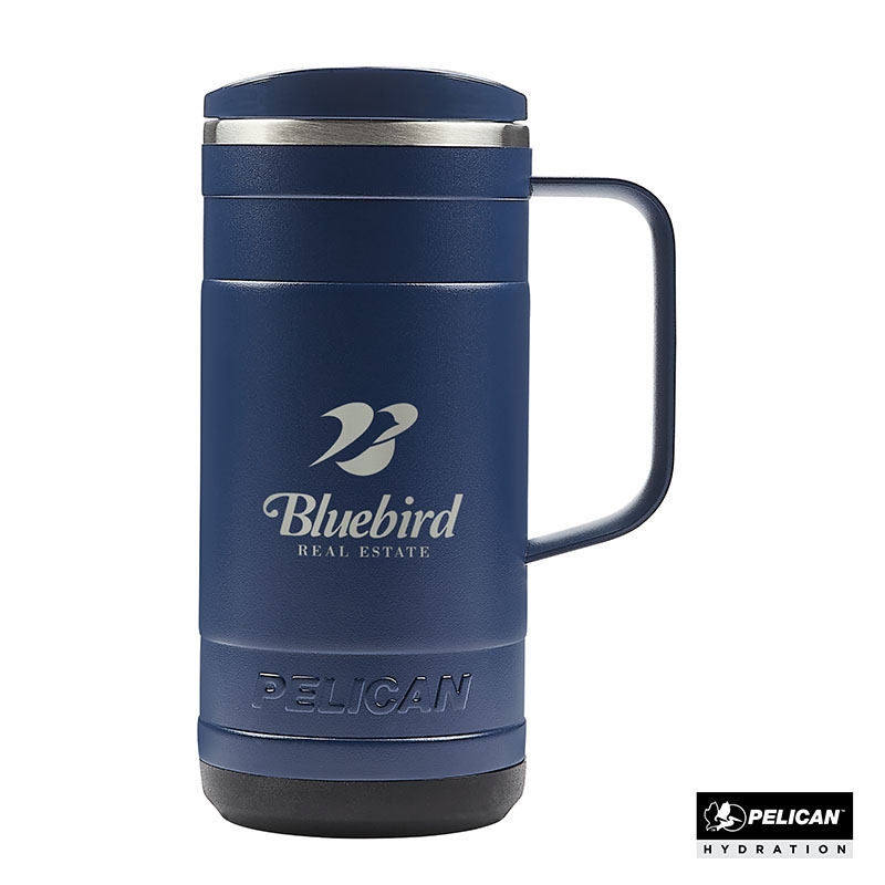 Pelican Ridge™ 18 oz. Recycled Double Wall Stainless Steel Mug — view 161