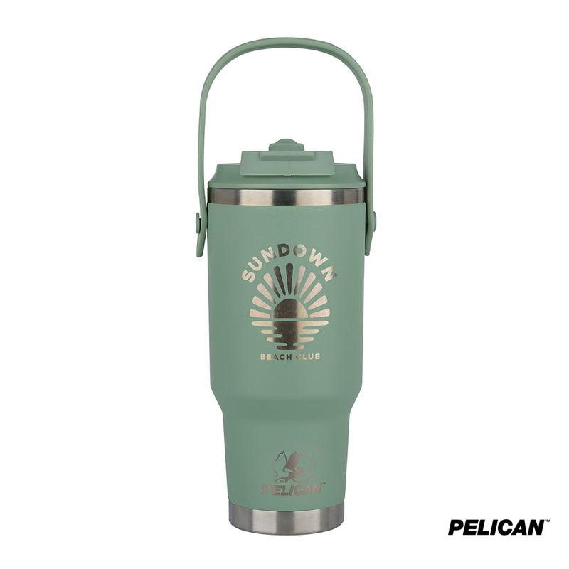 Pelican Porter™ Dual Swing 30 oz. Recycled Double Wall Stainless Steel Tumbler 48