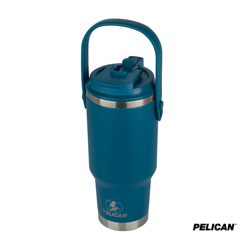Pelican Porter™ Dual Swing 30 oz. Recycled Double Wall Stainless Steel Tumbler 19